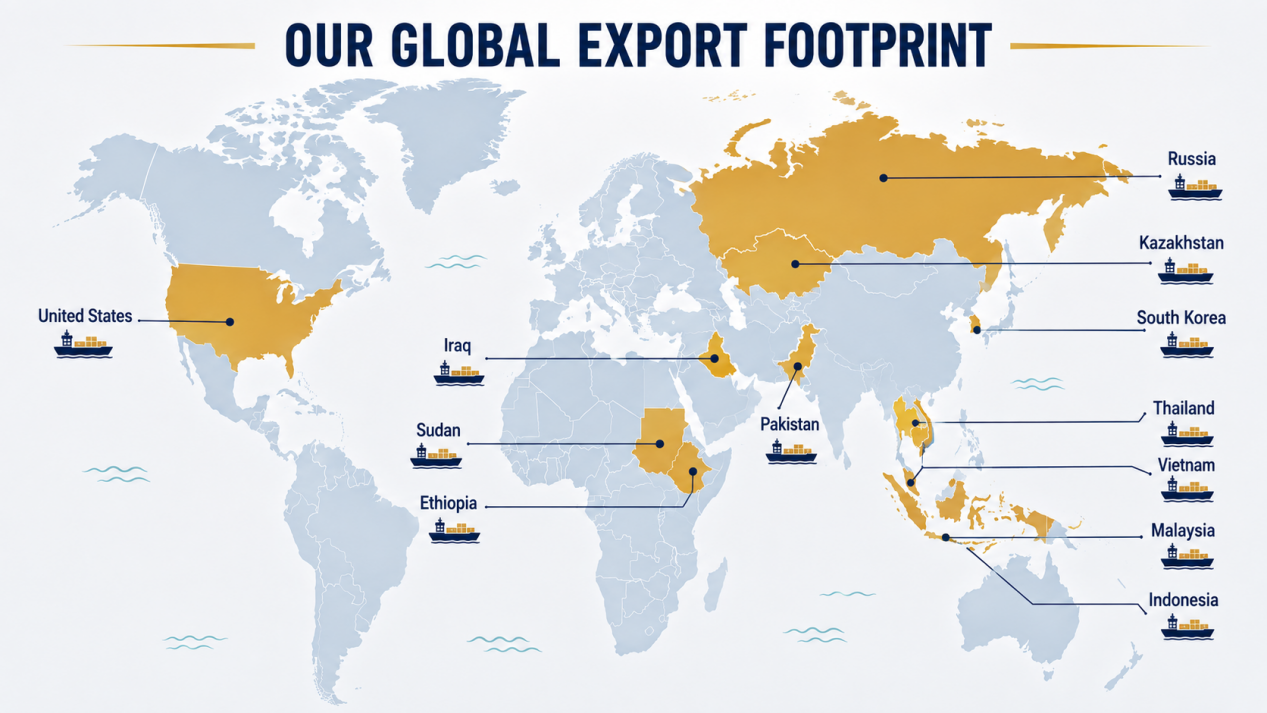 Fengqi Machinery global marketing network